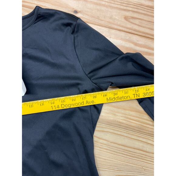 C.O.Z.Y Black Dress White Gray Geometric Design Women’s Size Large NWT - Picture 6 of 10